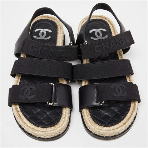 chanel thong sandals replica|chanel sandals official website.